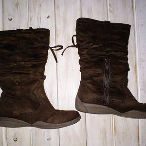 Suede Boots